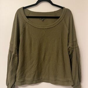 Olive Green Long Sleeve sweater